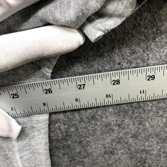 Polo Ralph Lauren Short Sleeve T Shirt Mens XL Gray Crewneck Navy Blue Pony Logo - Picture 7 of 7